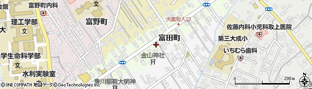 青森県弘前市富田町97周辺の地図