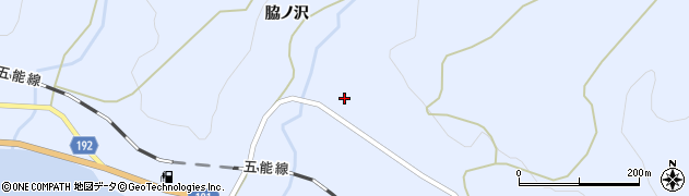 青森県西津軽郡深浦町岩崎周辺の地図