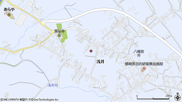 〒036-0122 青森県平川市尾崎浅井の地図