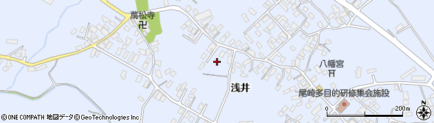 青森県平川市尾崎（浅井）周辺の地図