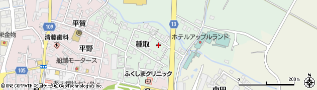 青森県平川市小和森種取15周辺の地図