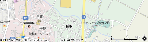 青森県平川市小和森種取16周辺の地図