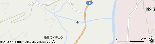 青森県十和田市法量銀杏木1周辺の地図