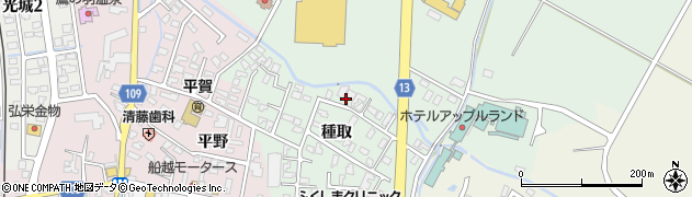 青森県平川市小和森種取18周辺の地図