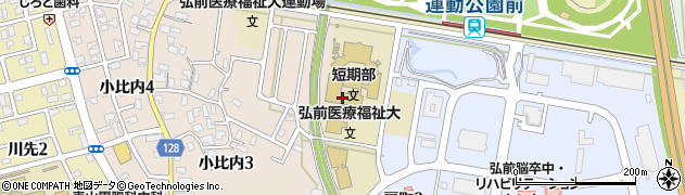弘前城東学園　本部周辺の地図