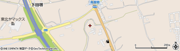 青森県八戸市市川町高屋敷17周辺の地図