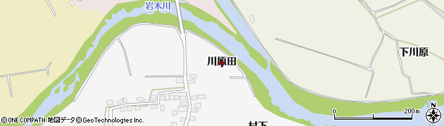 青森県弘前市吉川（川原田）周辺の地図