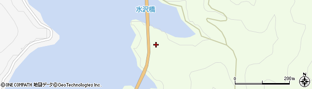 二庄内ダム管理事務所周辺の地図