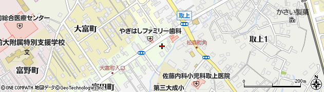 青森県弘前市富田町31周辺の地図