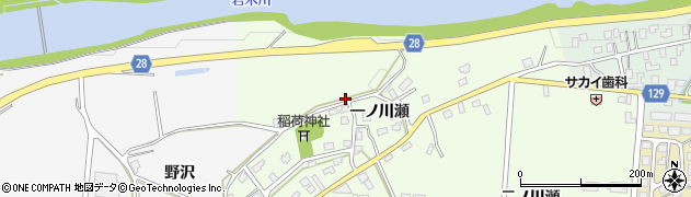 青森県弘前市黒滝周辺の地図