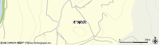 青森県弘前市高野（オツカ沢）周辺の地図