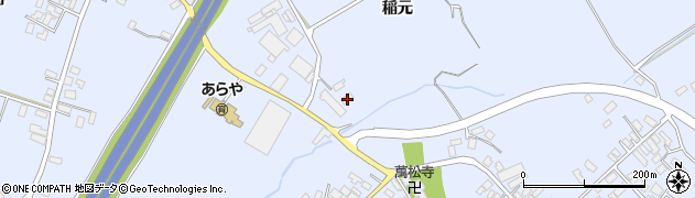 青森県平川市尾崎稲元96周辺の地図