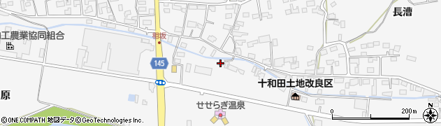 青森県十和田市相坂（下前川原）周辺の地図
