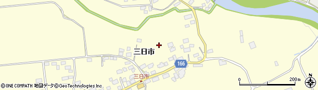 青森県十和田市沢田（三日市）周辺の地図