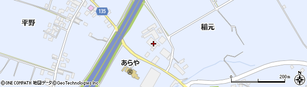 青森県平川市尾崎稲元10周辺の地図