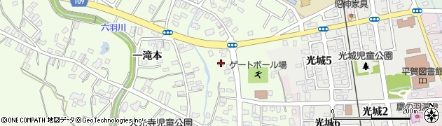 青森県平川市大光寺三村井86周辺の地図