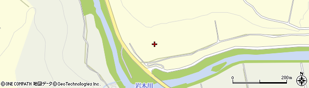 青森県弘前市如来瀬（四海渕）周辺の地図