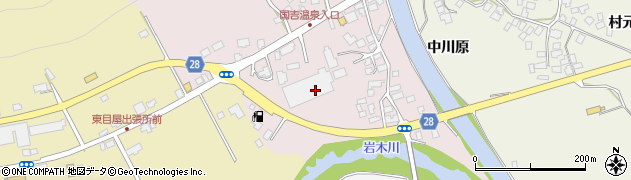 青森県弘前市黒土周辺の地図