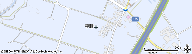青森県平川市新屋（平野）周辺の地図