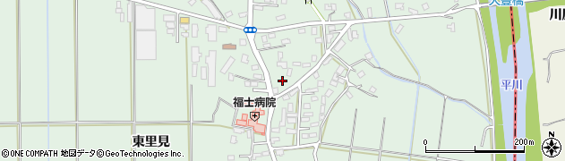 青森県弘前市新里中樋田22周辺の地図