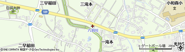青森県平川市大光寺周辺の地図