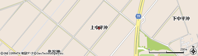 青森県八戸市市川町（上中平沖）周辺の地図