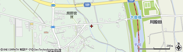 青森県弘前市新里中樋田6周辺の地図