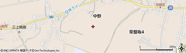 青森県弘前市悪戸（中野）周辺の地図