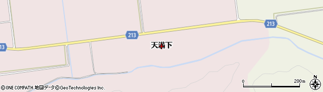 青森県六戸町（上北郡）鶴喰（天満下）周辺の地図