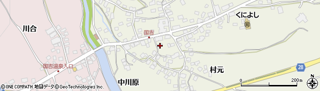 青森県弘前市国吉村元39周辺の地図