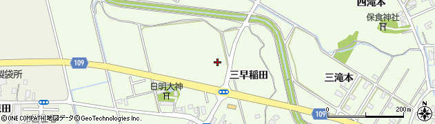 青森県平川市大光寺（三早稲田）周辺の地図