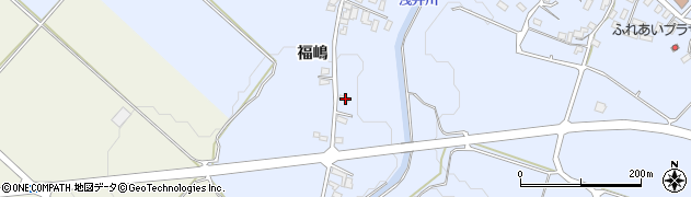 青森県平川市新屋福嶋45周辺の地図