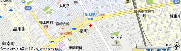 青森県弘前市楮町5-1周辺の地図