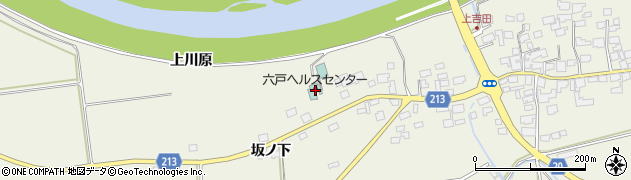 六戸ヘルスセンター周辺の地図