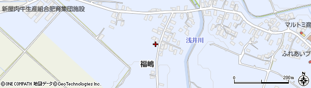 青森県平川市新屋福嶋66周辺の地図