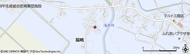 青森県平川市新屋福嶋68周辺の地図