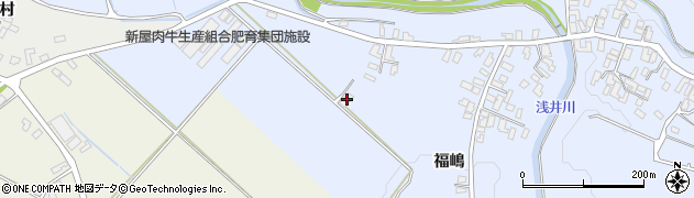 青森県平川市新屋福嶋247周辺の地図