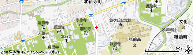 新寺町周辺の地図