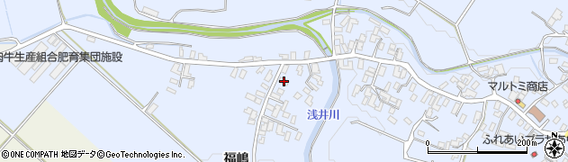 青森県平川市新屋福嶋72周辺の地図