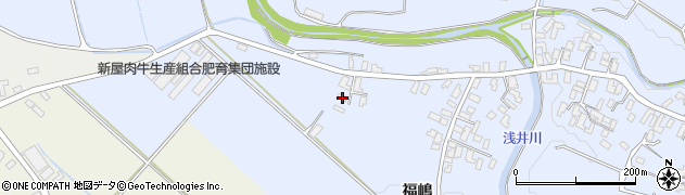 青森県平川市新屋福嶋101周辺の地図