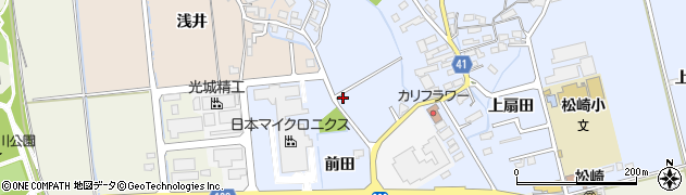 青森県平川市館山（前田）周辺の地図