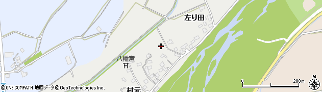 青森県弘前市龍ノ口周辺の地図
