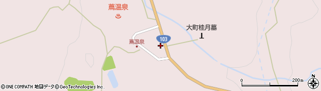 青森県十和田市奥瀬（蔦）周辺の地図