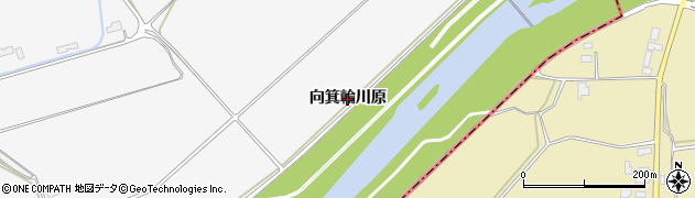 青森県十和田市相坂（向箕輪川原）周辺の地図