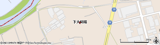 青森県八戸市市川町（下大川端）周辺の地図