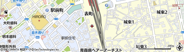 ＪＲ東日本ビルテック株式会社　弘前事業所周辺の地図