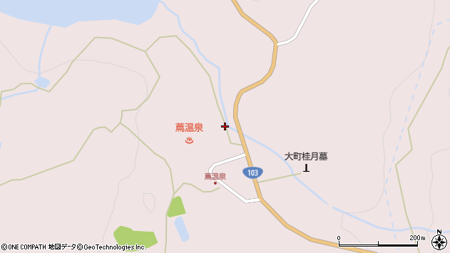 〒034-0301 青森県十和田市奥瀬（その他）の地図