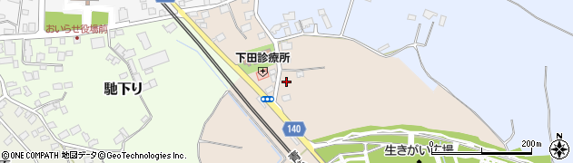 下田停車場線周辺の地図