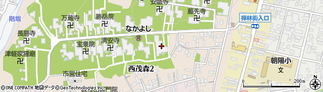 泉光院周辺の地図