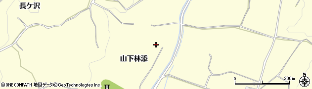 青森県弘前市兼平山下林添82周辺の地図